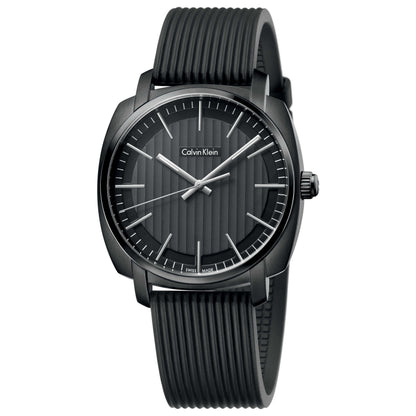 Front view of Calvin Klein Highline Men's Swiss Quartz (Battery-Powered) Watch K5M314D1