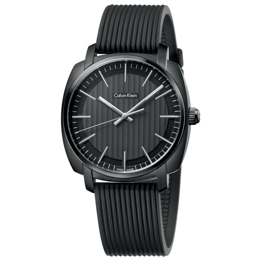 Front view of Calvin Klein Highline Men's Swiss Quartz (Battery-Powered) Watch K5M314D1