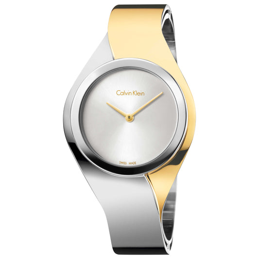 Front view of Calvin Klein Senses Women's Swiss Quartz (Battery-Powered) Watch K5N2M1Y6
