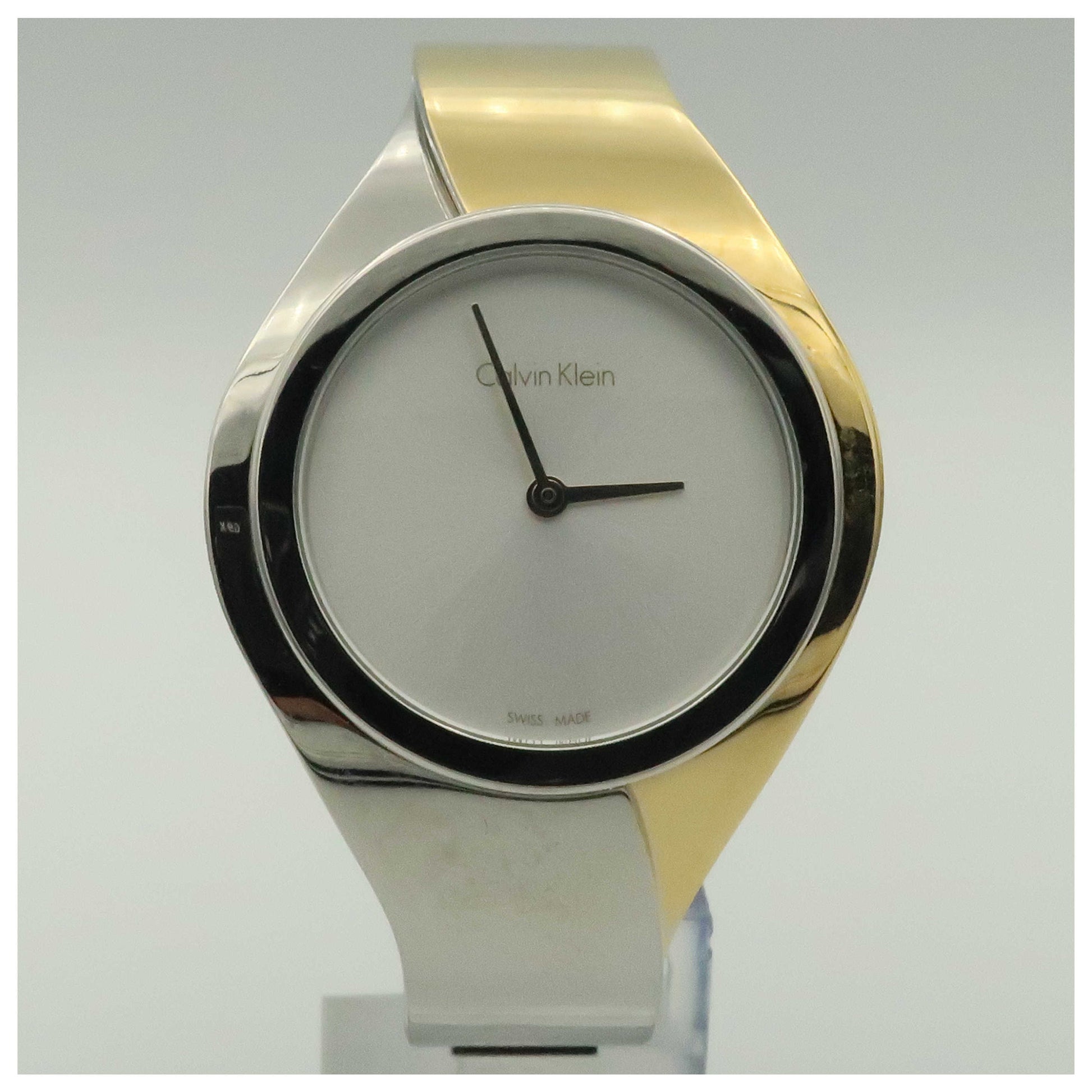 Front view of Calvin Klein Senses Women's Swiss Quartz (Battery-Powered) Watch K5N2S1Y6-PO