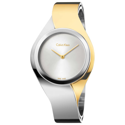 Front view of Calvin Klein Senses Women's Swiss Quartz (Battery-Powered) Watch K5N2S1Y6