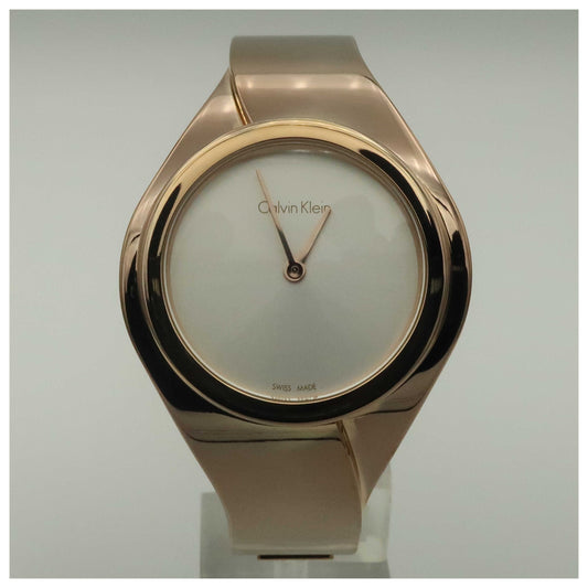 Front view of Calvin Klein Senses Women's Swiss Quartz (Battery-Powered) Watch K5N2S626-SDV