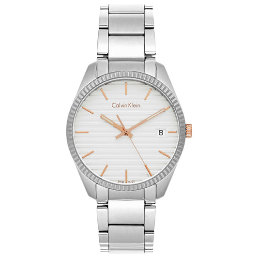 Front view of Calvin Klein Alliance Men's Swiss Quartz (Battery-Powered) Watch K5R31B46