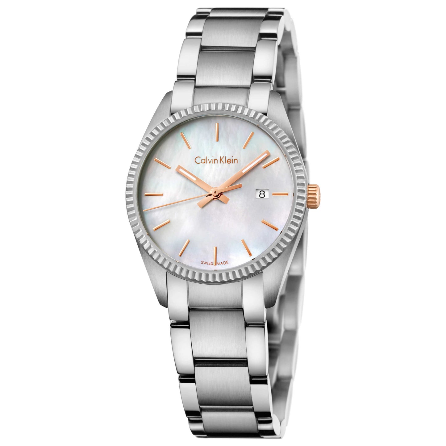 Front view of Calvin Klein Alliance Women's Swiss Quartz (Battery-Powered) Watch K5R33B4G