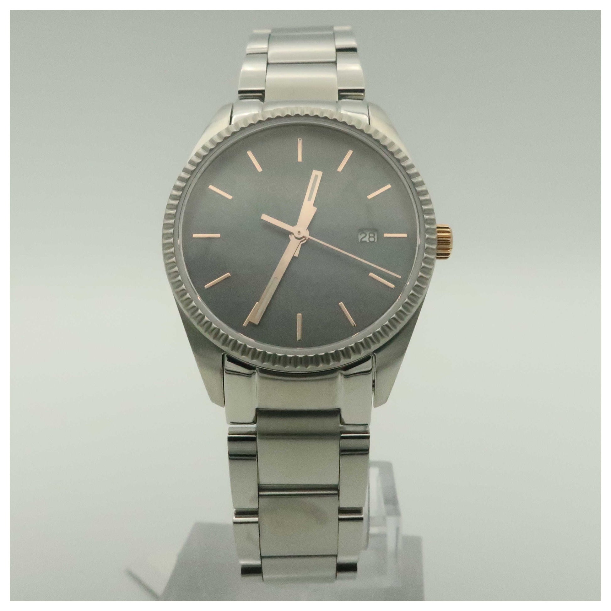 Front view of Calvin Klein Alliance Women's Swiss Quartz (Battery-Powered) Watch K5R33B4Y-SD