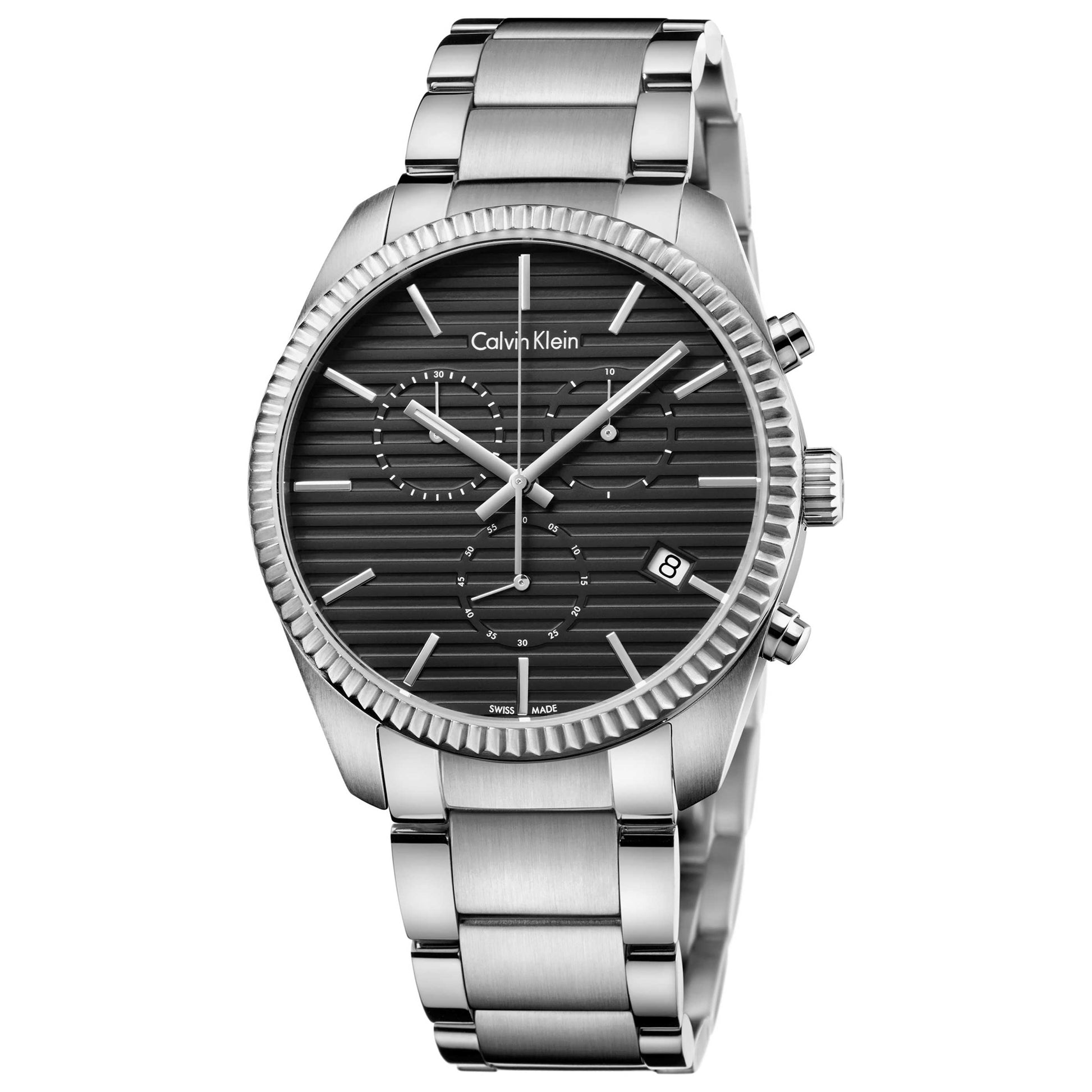 Front view of Calvin Klein Alliance Men's Swiss Quartz (Battery-Powered) Watch K5R37141