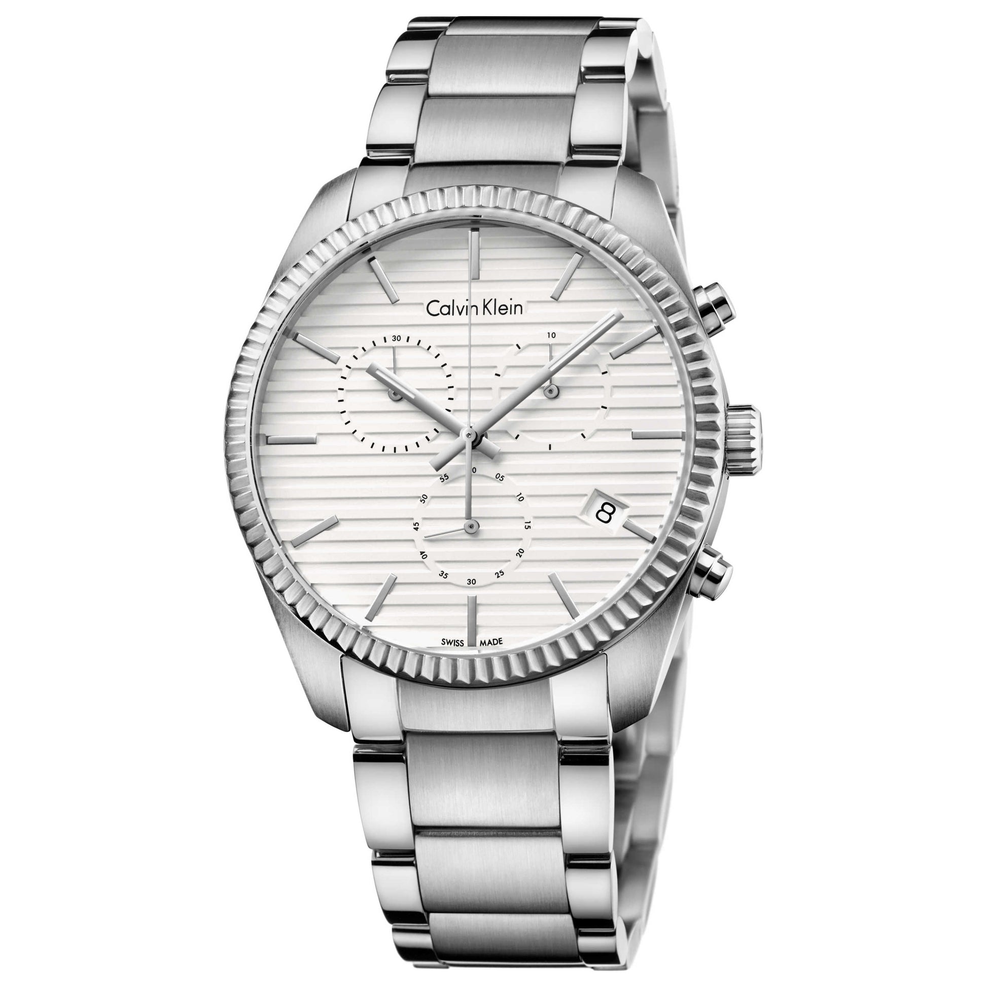 Front view of Calvin Klein Alliance Men's Swiss Quartz (Battery-Powered) Watch K5R37146