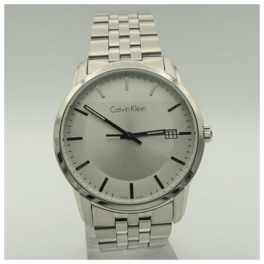 Front view of Calvin Klein Infinite Men's Swiss Quartz (Battery-Powered) Watch K5S31146-SDV