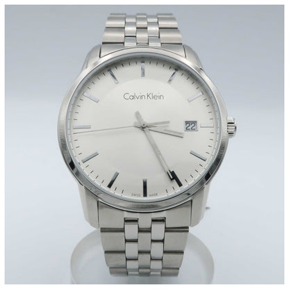 Front view of Calvin Klein Infinite Men's Swiss Quartz (Battery-Powered) Watch K5S31146-SD