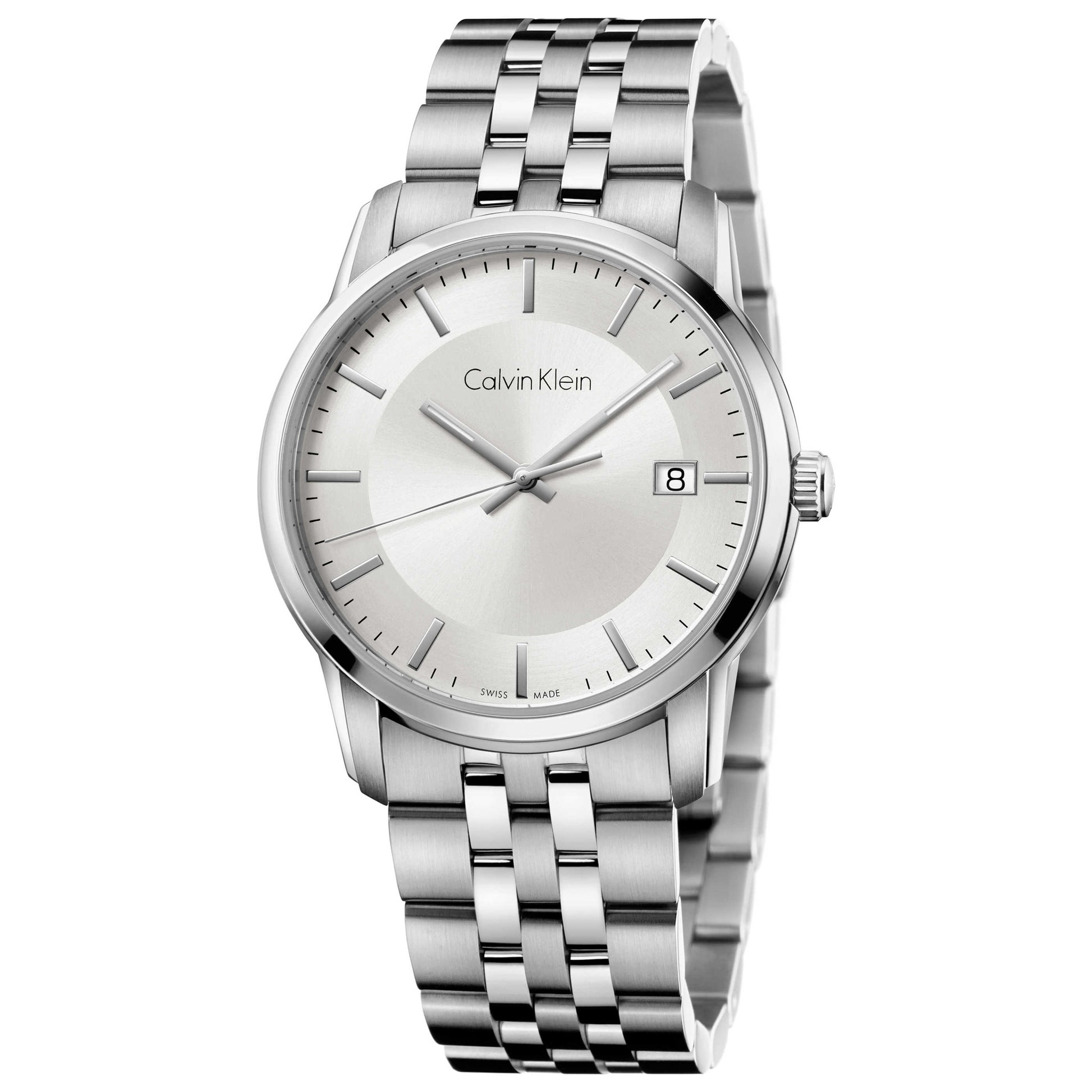 Front view of Calvin Klein Infinite Men's Swiss Quartz (Battery-Powered) Watch K5S31146