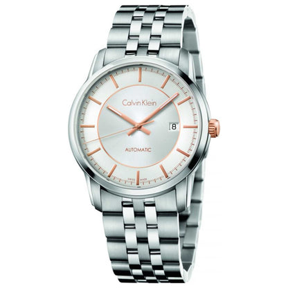 Front view of Calvin Klein Infinite Men's Automatic Watch K5S34B46