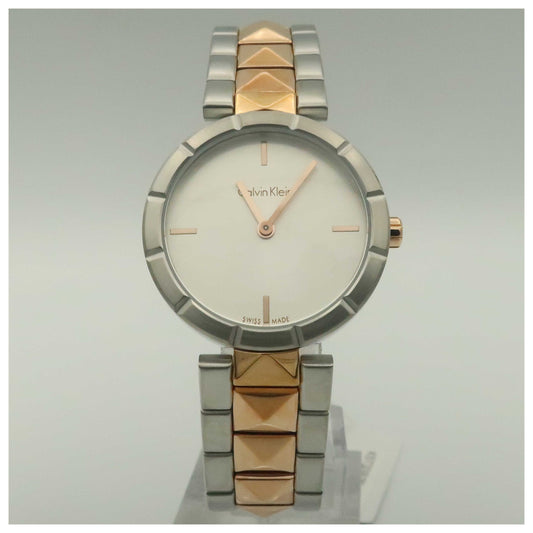 Front view of Calvin Klein Edge Women's Swiss Quartz (Battery-Powered) Watch K5T33BZ6-SDV