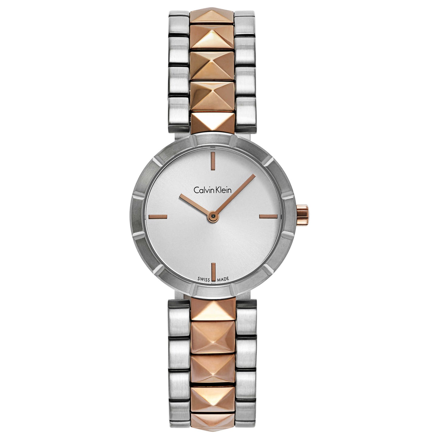 Front view of Calvin Klein Edge Women's Swiss Quartz (Battery-Powered) Watch K5T33BZ6