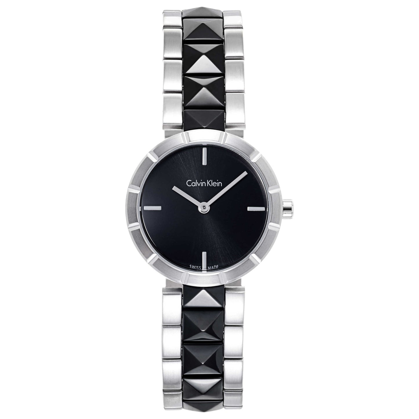 Front view of Calvin Klein Edge Women's Swiss Quartz (Battery-Powered) Watch K5T33C41