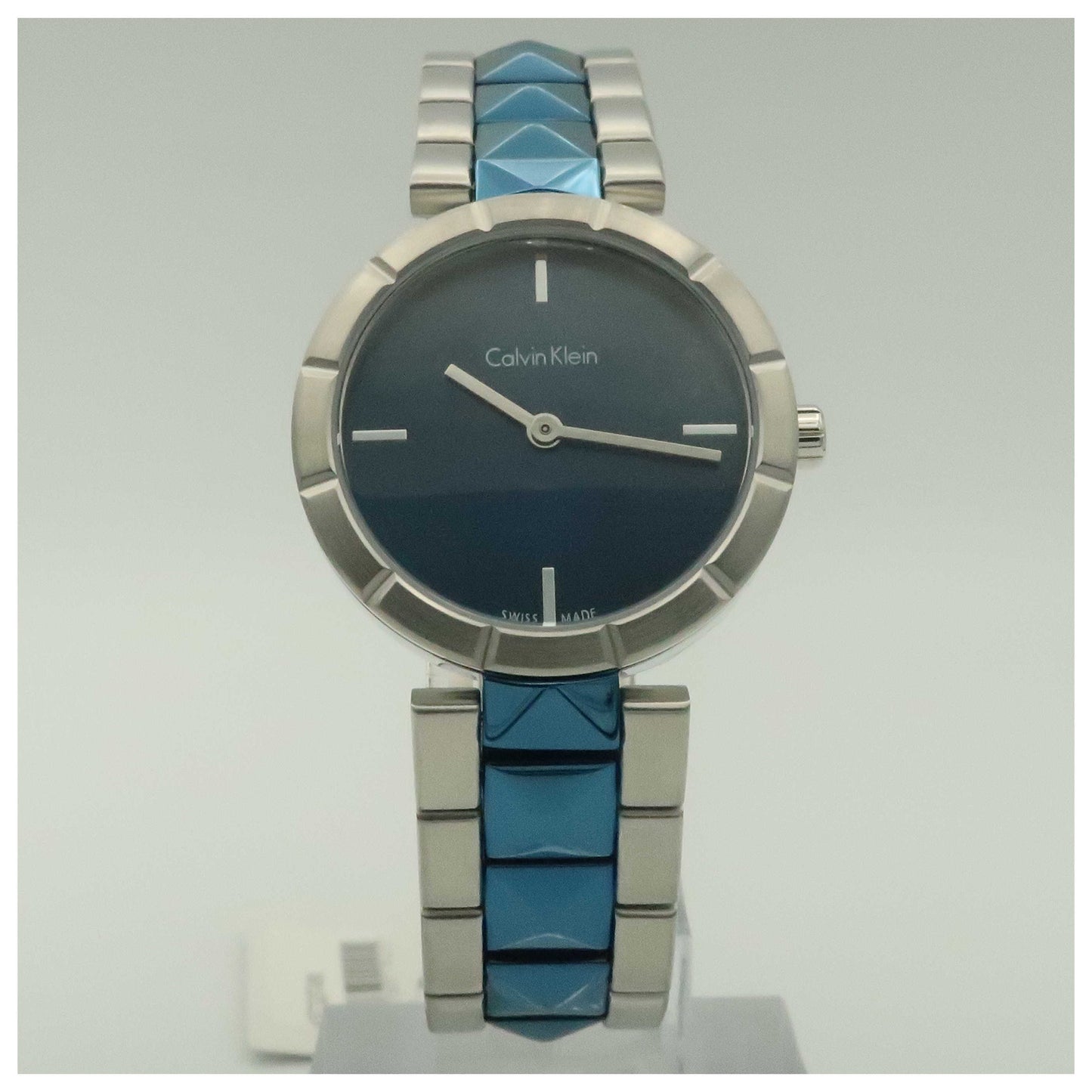 Front view of Calvin Klein Edge Women's Swiss Quartz (Battery-Powered) Watch K5T33T4N-PO