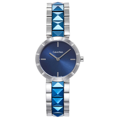 Front view of Calvin Klein Edge Women's Swiss Quartz (Battery-Powered) Watch K5T33T4N