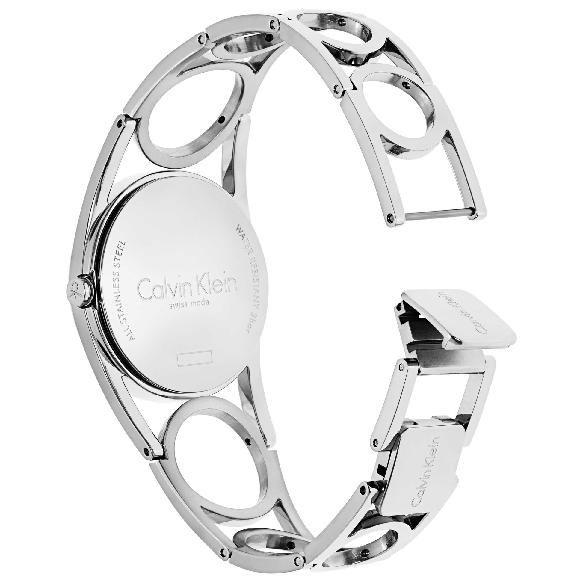 Calvin Klein Round Women's Swiss Quartz (Battery-Powered) Watch K5U2M148 - Image #7