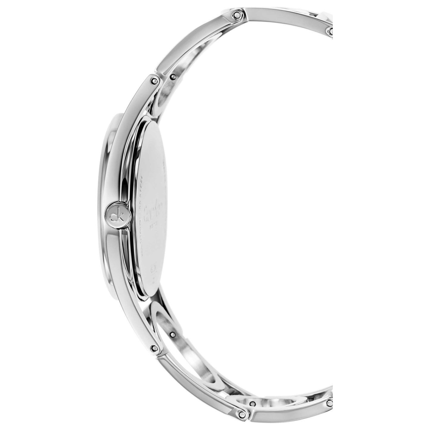 Calvin Klein Round Women's Swiss Quartz (Battery-Powered) Watch K5U2M148 - Image #4