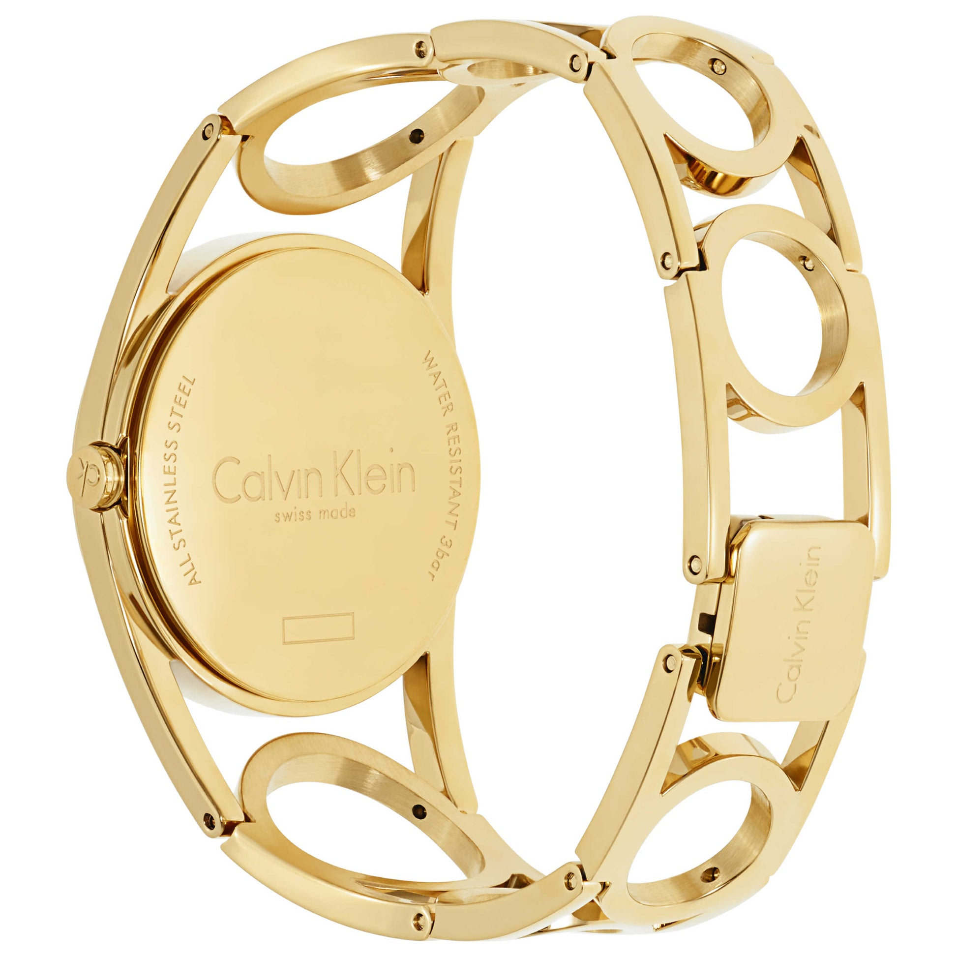 Calvin Klein Round Women's Swiss Quartz (Battery-Powered) Watch K5U2M546 - Image #2