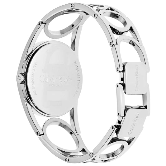 Calvin Klein Round Women's Swiss Quartz (Battery-Powered) Watch K5U2S148 - Image #2