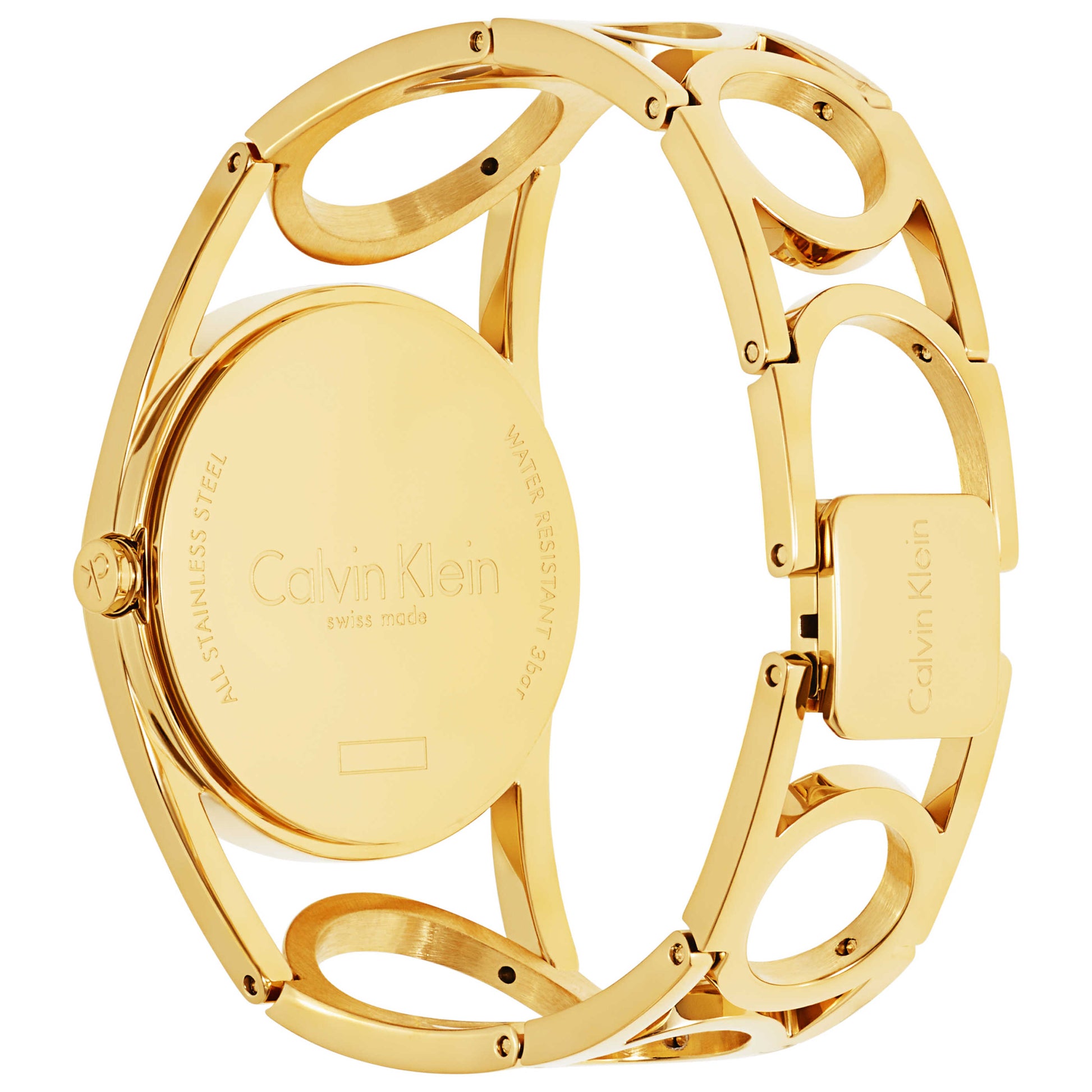 Calvin Klein Round Women's Swiss Quartz (Battery-Powered) Watch K5U2S546 - Image #2
