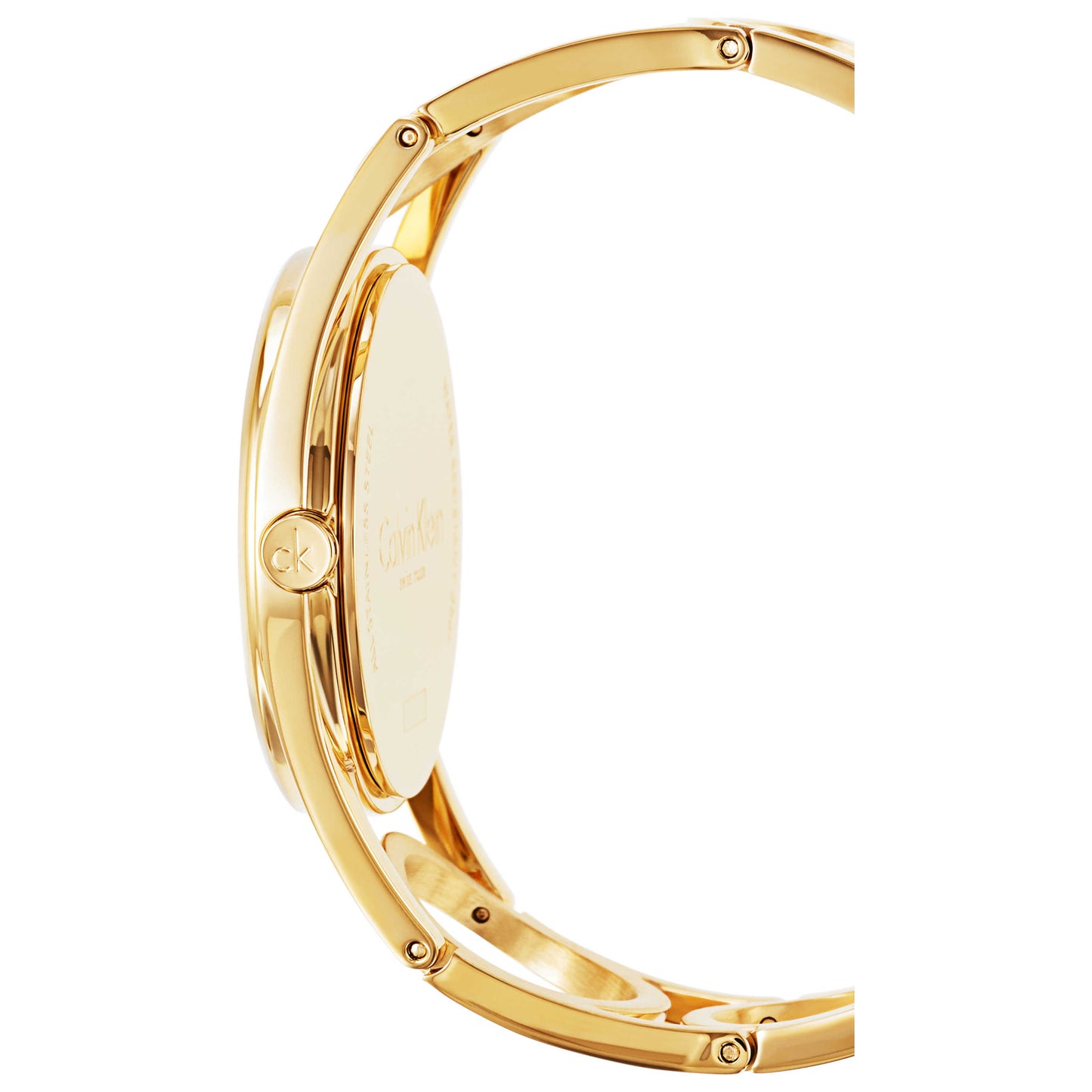 Calvin Klein Round Women's Swiss Quartz (Battery-Powered) Watch K5U2S546 - Image #4