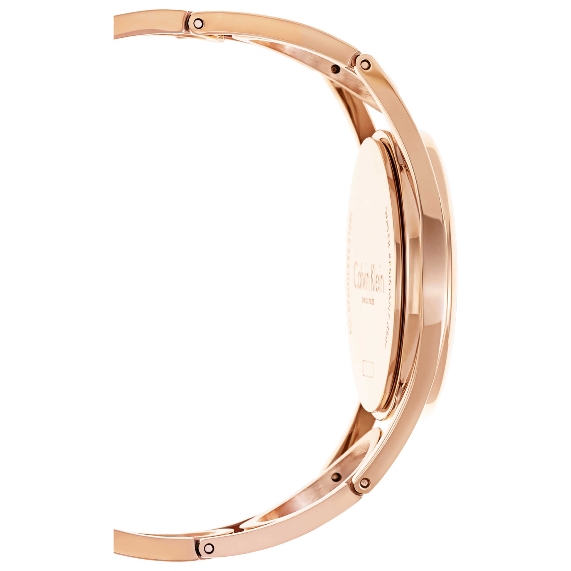 Left view of Calvin Klein Round Women's Quartz Watch K5U2S646