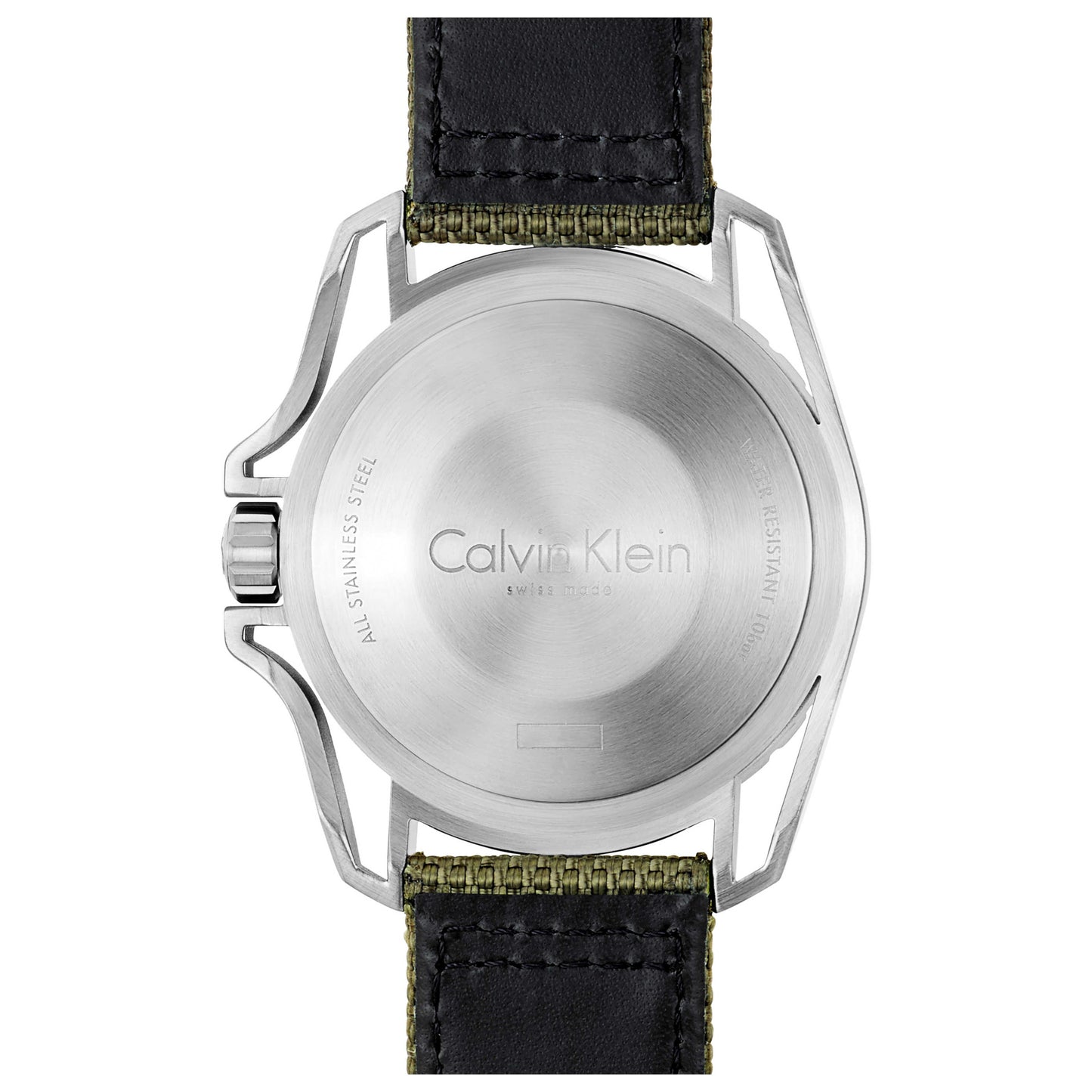 Back view of Calvin Klein Earth Men's Quartz Watch K5Y31XWL