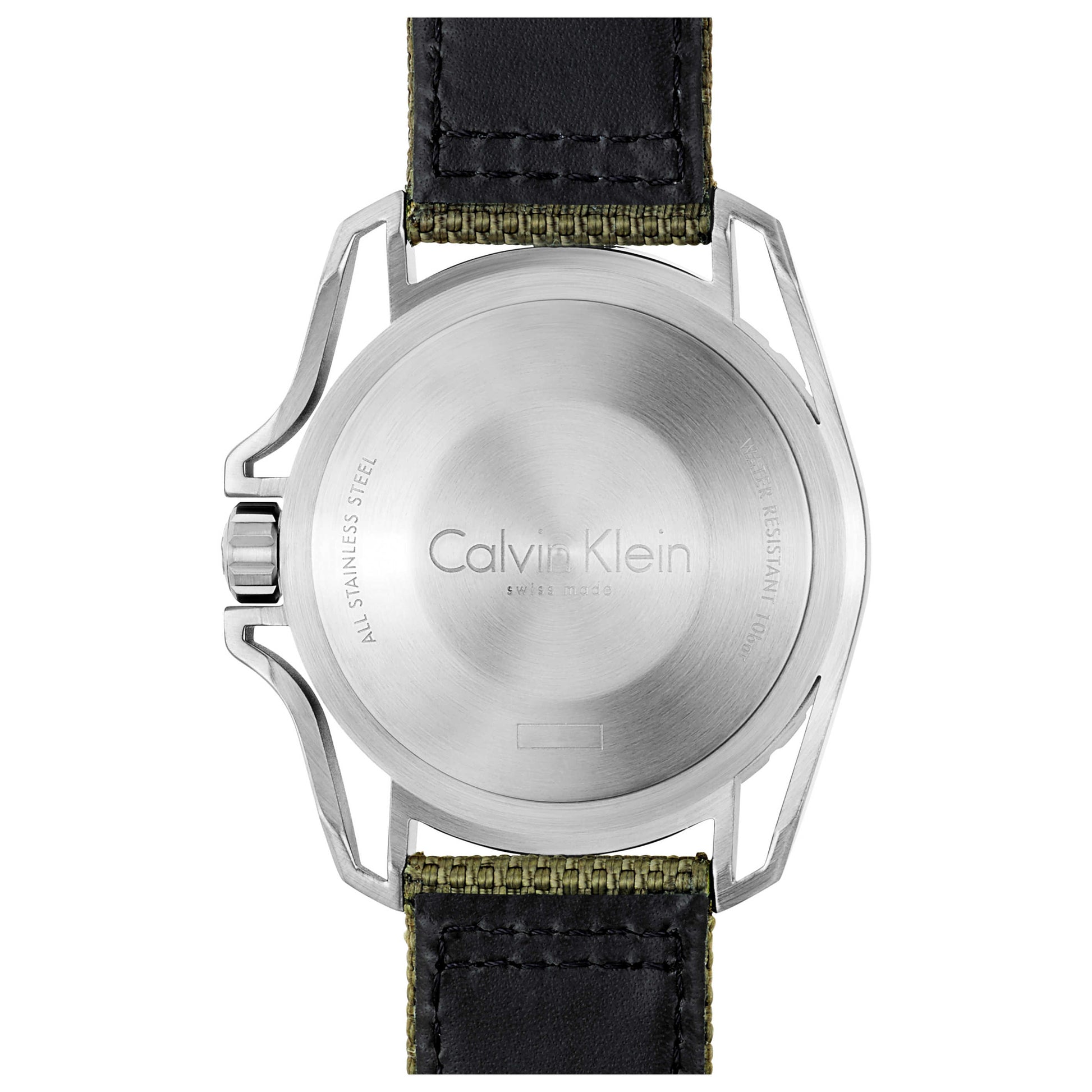 Back view of Calvin Klein Earth Men's Quartz Watch K5Y31XWL
