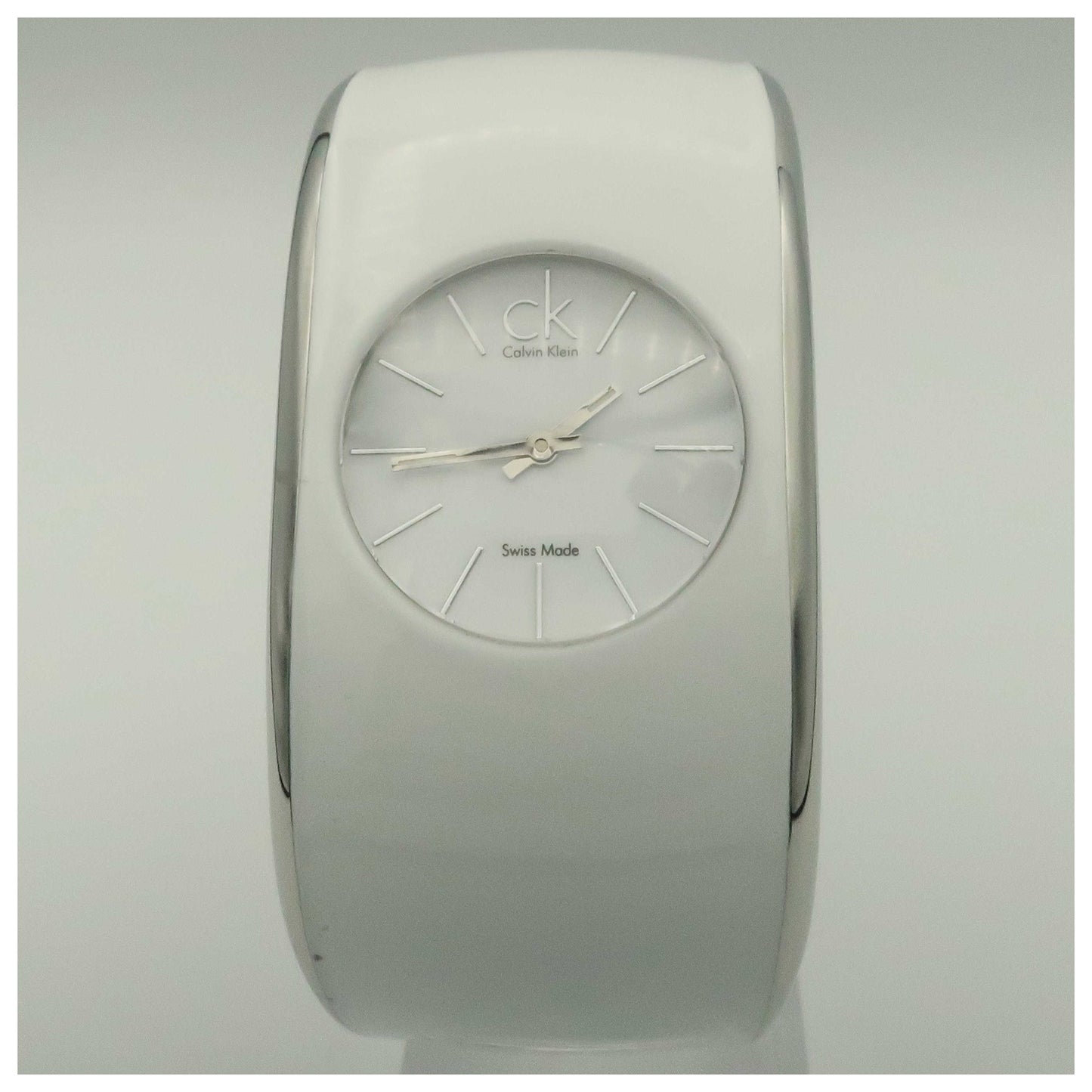 Front view of Calvin Klein Gloss Women's Swiss Quartz (Battery-Powered) Watch K6002101-PO