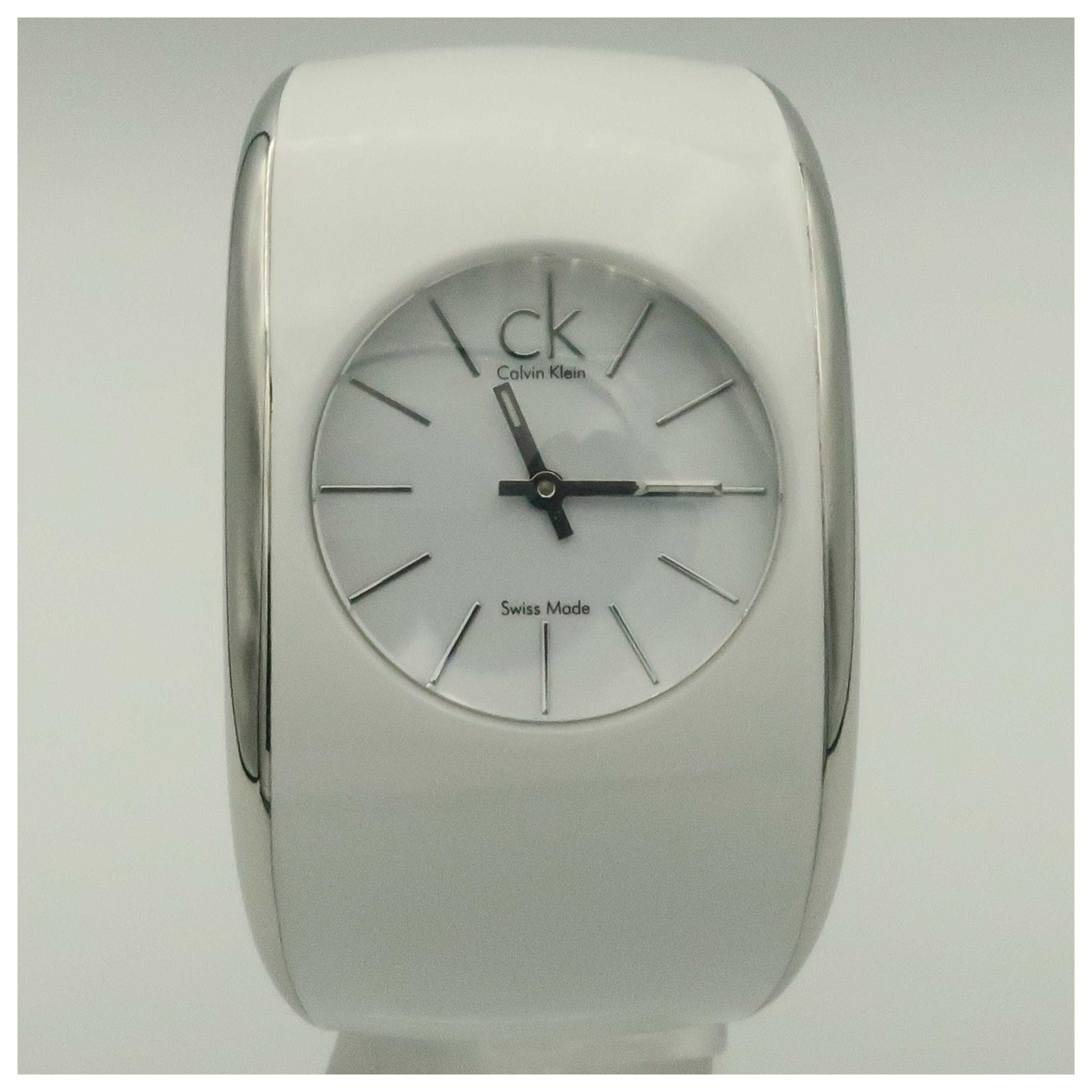 Front view of Calvin Klein Gloss Women's Swiss Quartz (Battery-Powered) Watch K6005101-PO