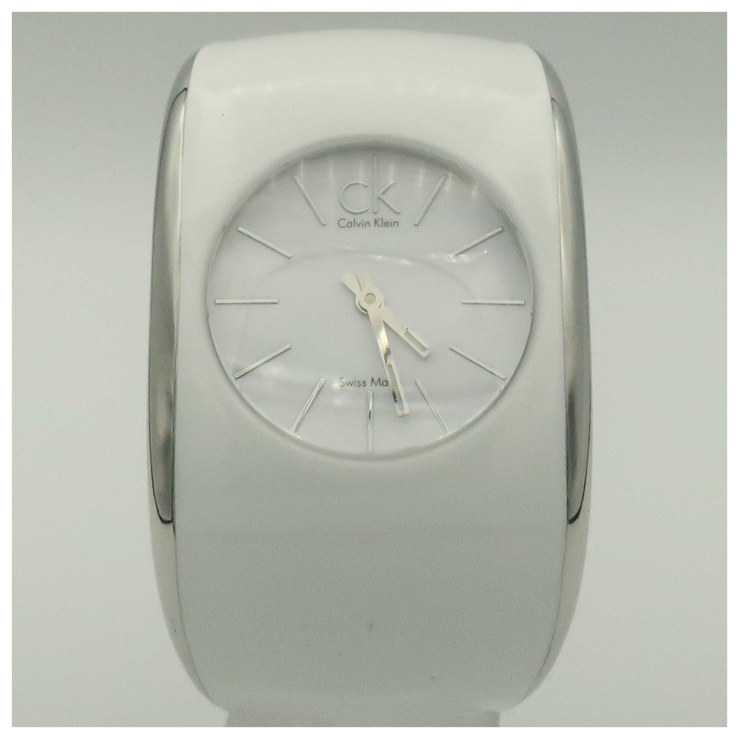 Front view of Calvin Klein Gloss Women's Swiss Quartz (Battery-Powered) Watch K6005101-SDV