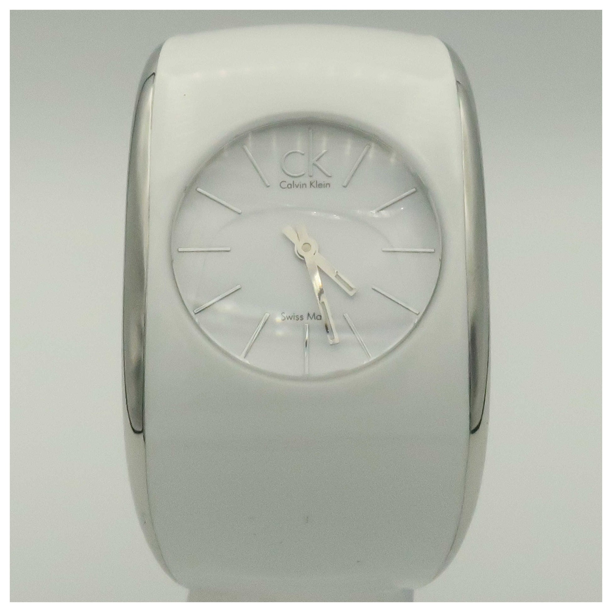 Front view of Calvin Klein Gloss Women's Swiss Quartz (Battery-Powered) Watch K6005101-SDV