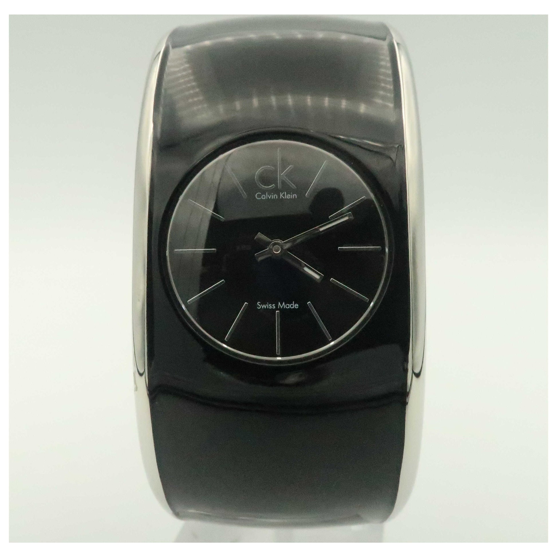 Front view of Calvin Klein Gloss Women's Swiss Quartz (Battery-Powered) Watch K6092101-PO