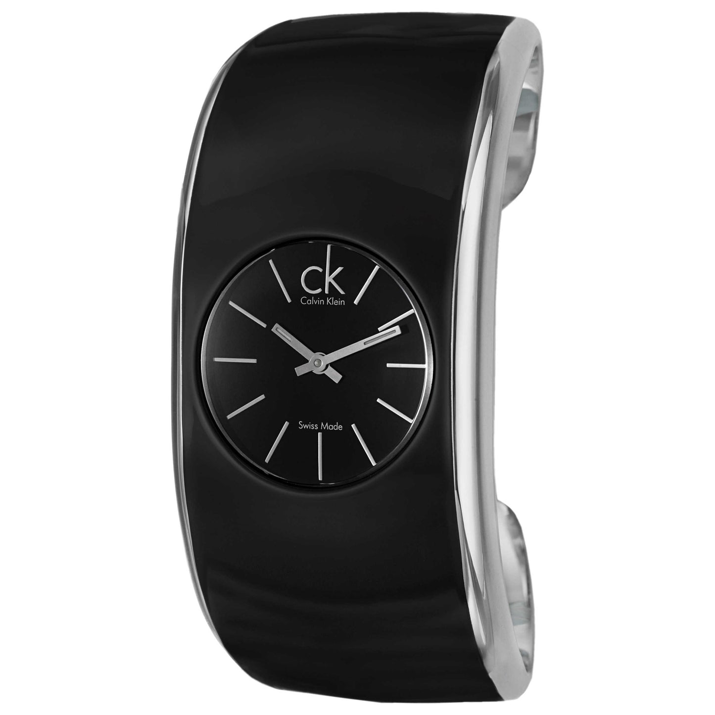 Front view of Calvin Klein Gloss Women's Swiss Quartz (Battery-Powered) Watch K6092101