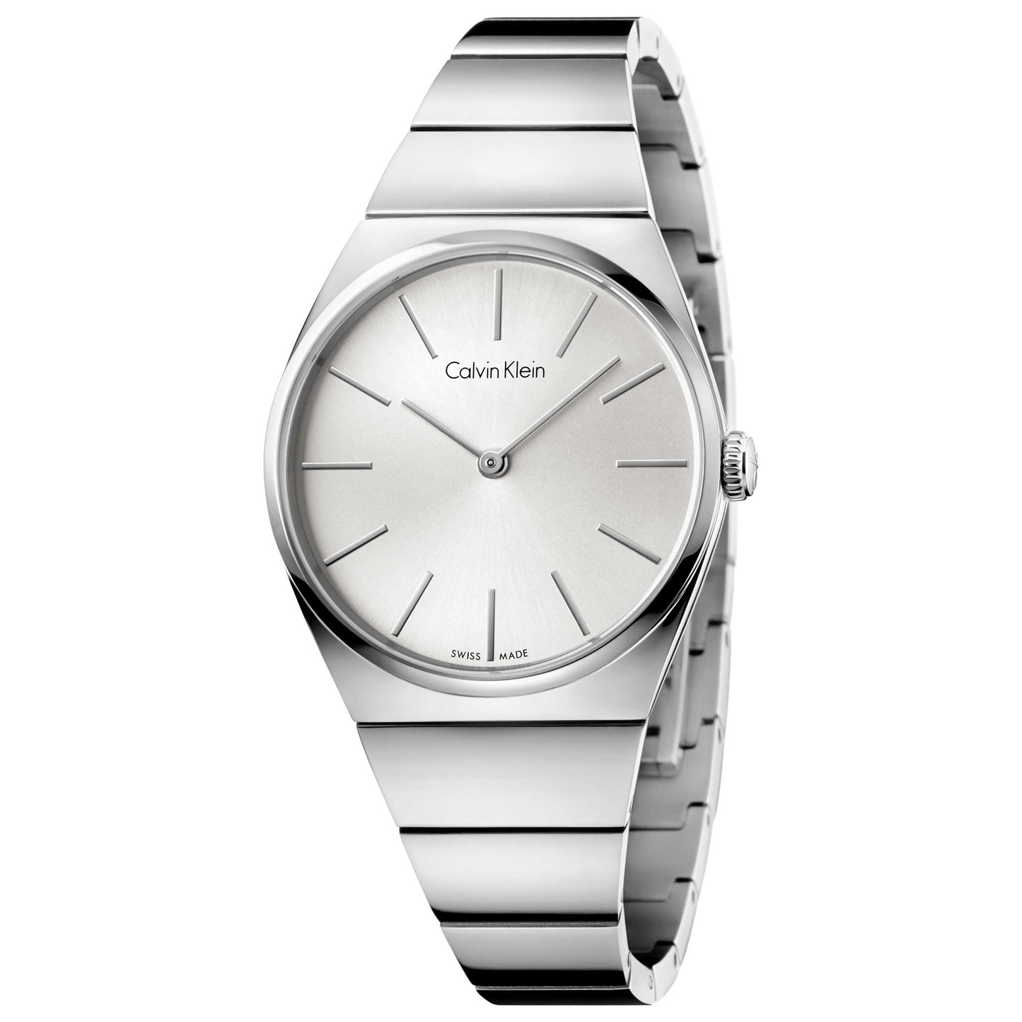 Front view of Calvin Klein Supreme Women's Swiss Quartz (Battery-Powered) Watch K6C2X146