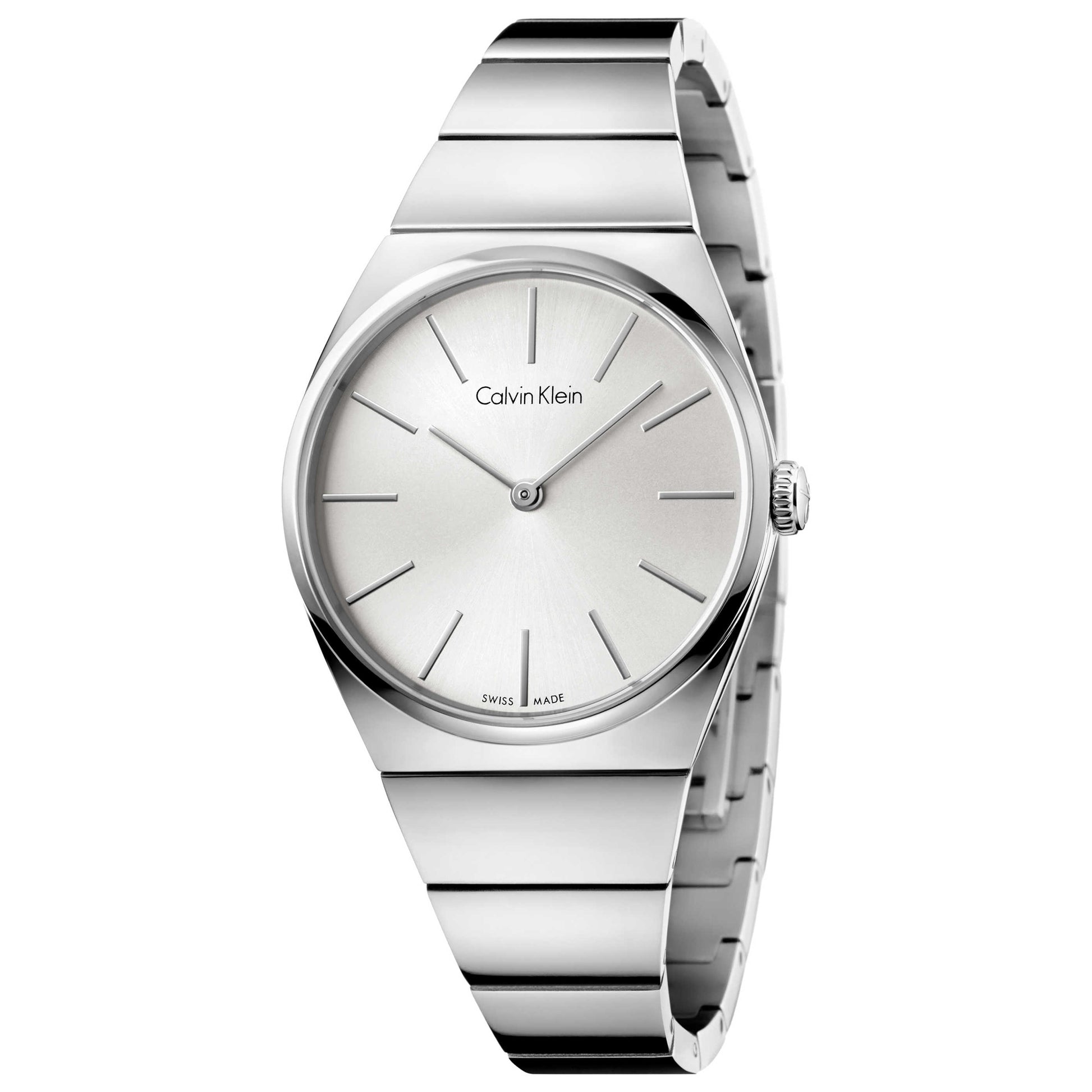 Front view of Calvin Klein Supreme Women's Swiss Quartz (Battery-Powered) Watch K6C2X146