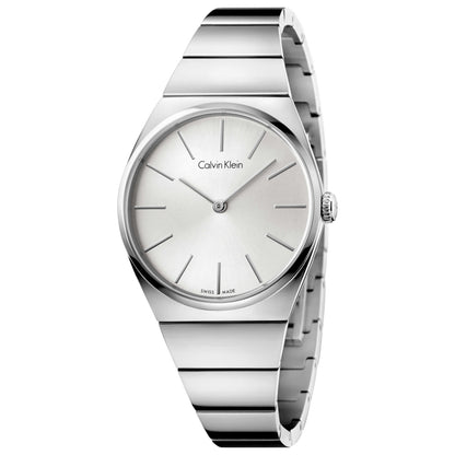 Front view of Calvin Klein Supreme Women's Swiss Quartz (Battery-Powered) Watch K6C2X146