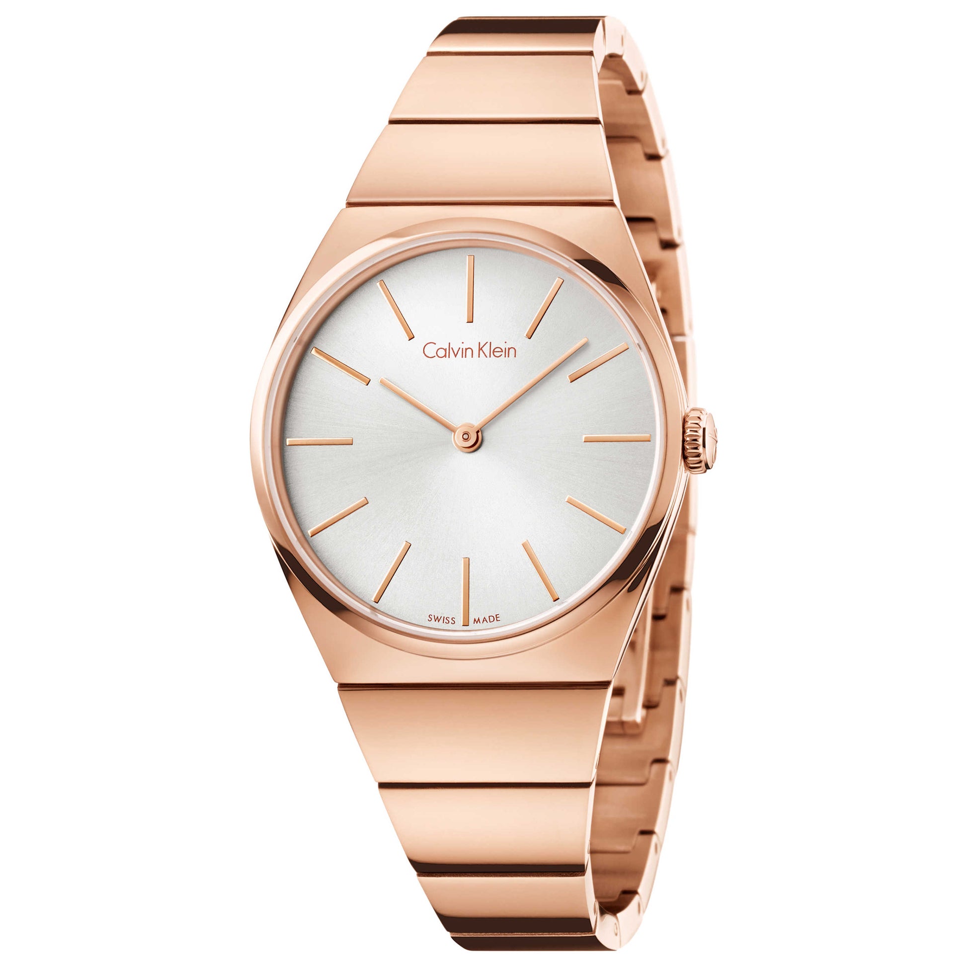 Front view of Calvin Klein Supreme Women's Swiss Quartz (Battery-Powered) Watch K6C2X646