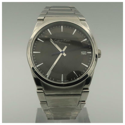 Front view of Calvin Klein Step Men's Swiss Quartz (Battery-Powered) Watch K6K31143-PO