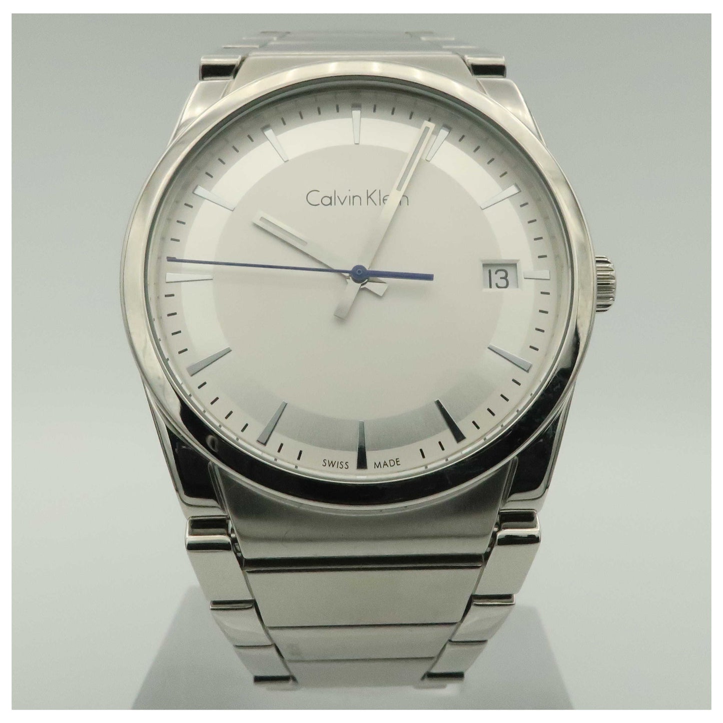 Front view of Calvin Klein Step Men's Swiss Quartz (Battery-Powered) Watch K6K31146-PO