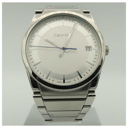 Front view of Calvin Klein Step Men's Swiss Quartz (Battery-Powered) Watch K6K31146-PO