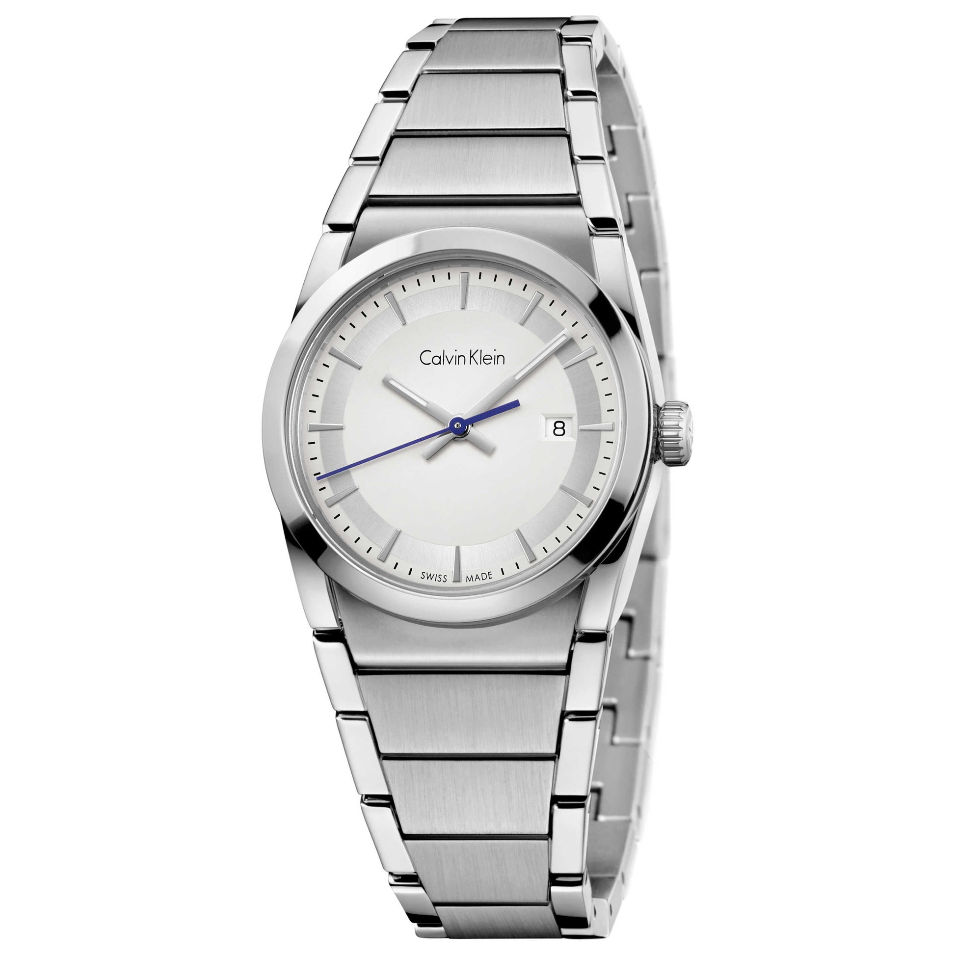 Front view of Calvin Klein Step Women's Quartz Watch K6K33146