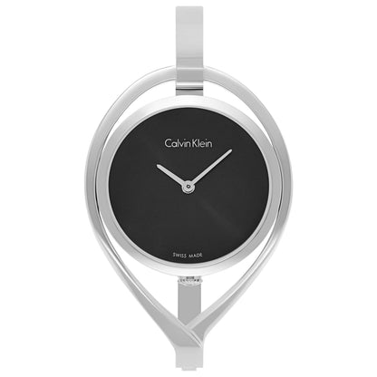 Front view of Calvin Klein Light Women's Swiss Quartz (Battery-Powered) Watch K6L2S111