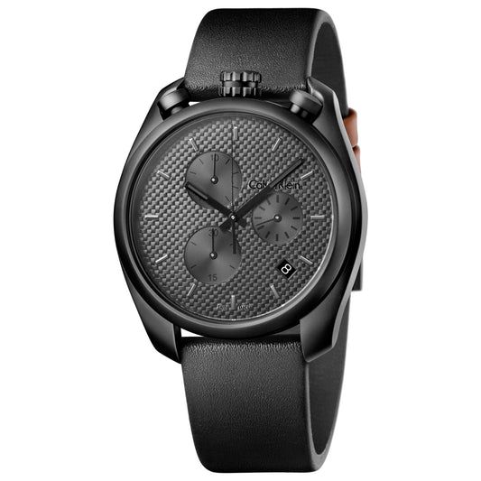 Front view of Calvin Klein Control Men's Swiss Quartz (Battery-Powered) Watch K6Z574C1