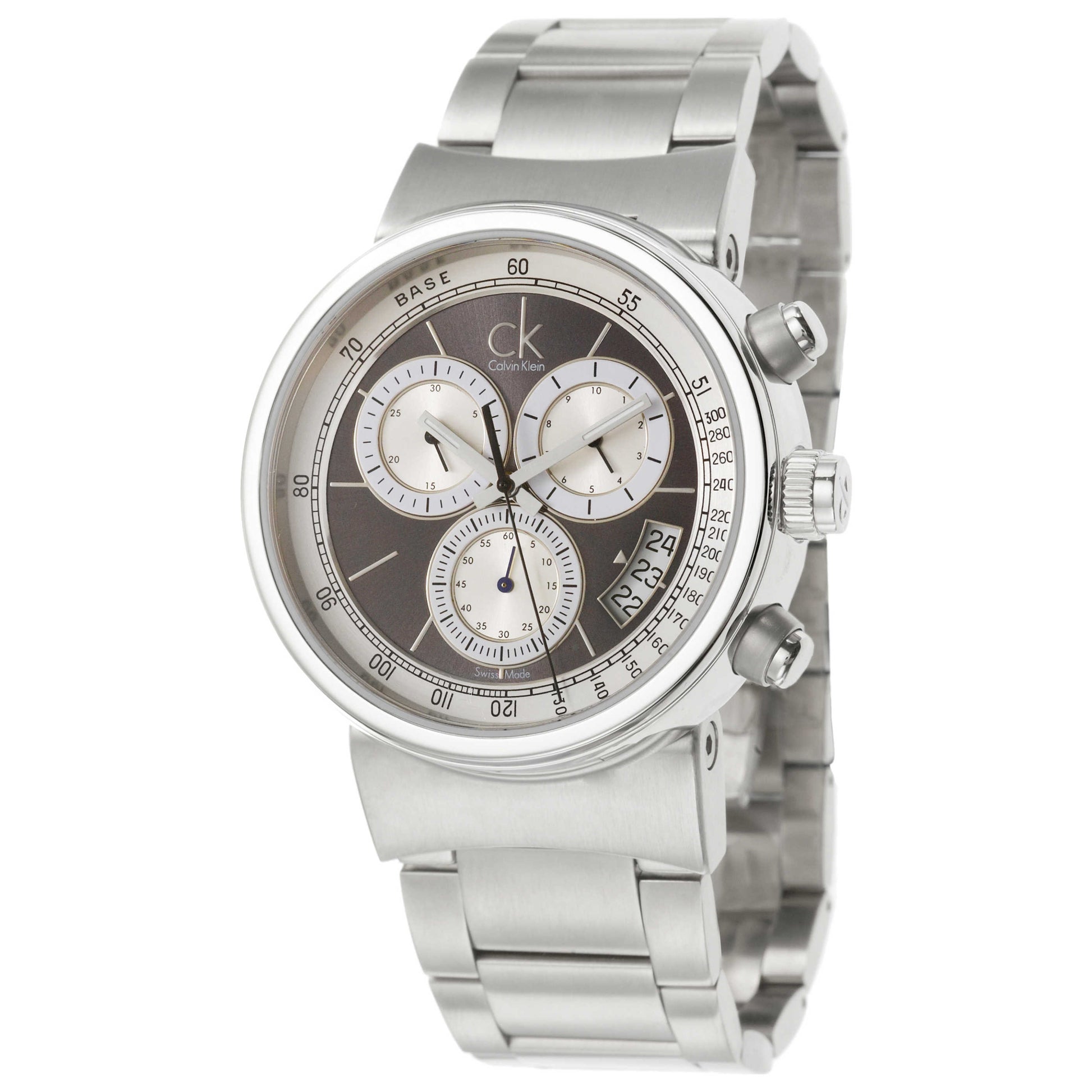 Front view of Calvin Klein Celerity Men's Swiss Quartz (Battery-Powered) Watch K7547105