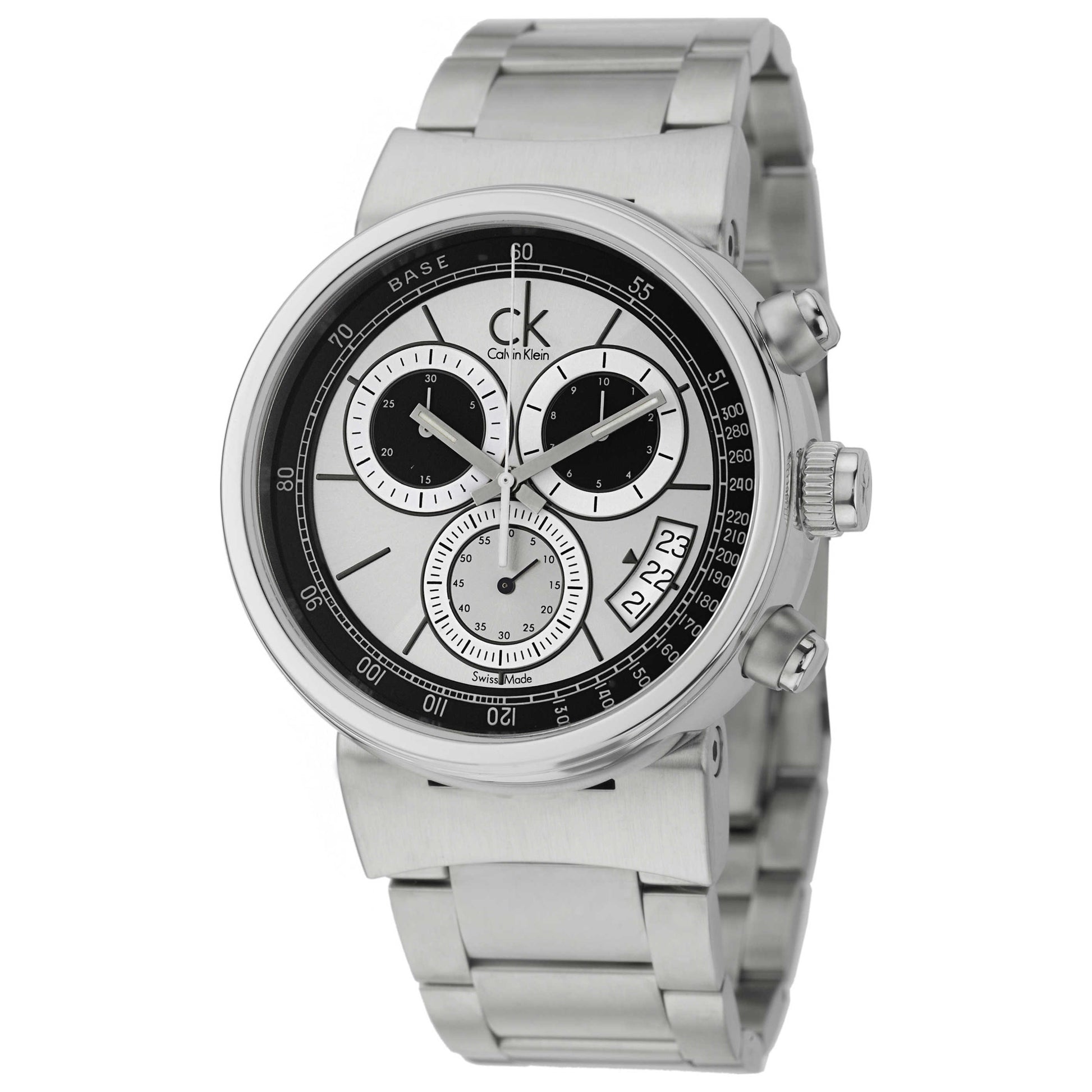 Front view of Calvin Klein Celerity Men's Swiss Quartz (Battery-Powered) Watch K7547192