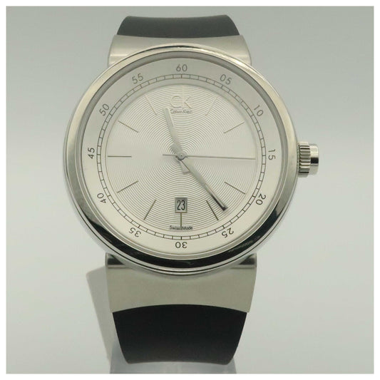 Front view of Calvin Klein Celerity Men's Swiss Quartz (Battery-Powered) Watch K7551120-PO