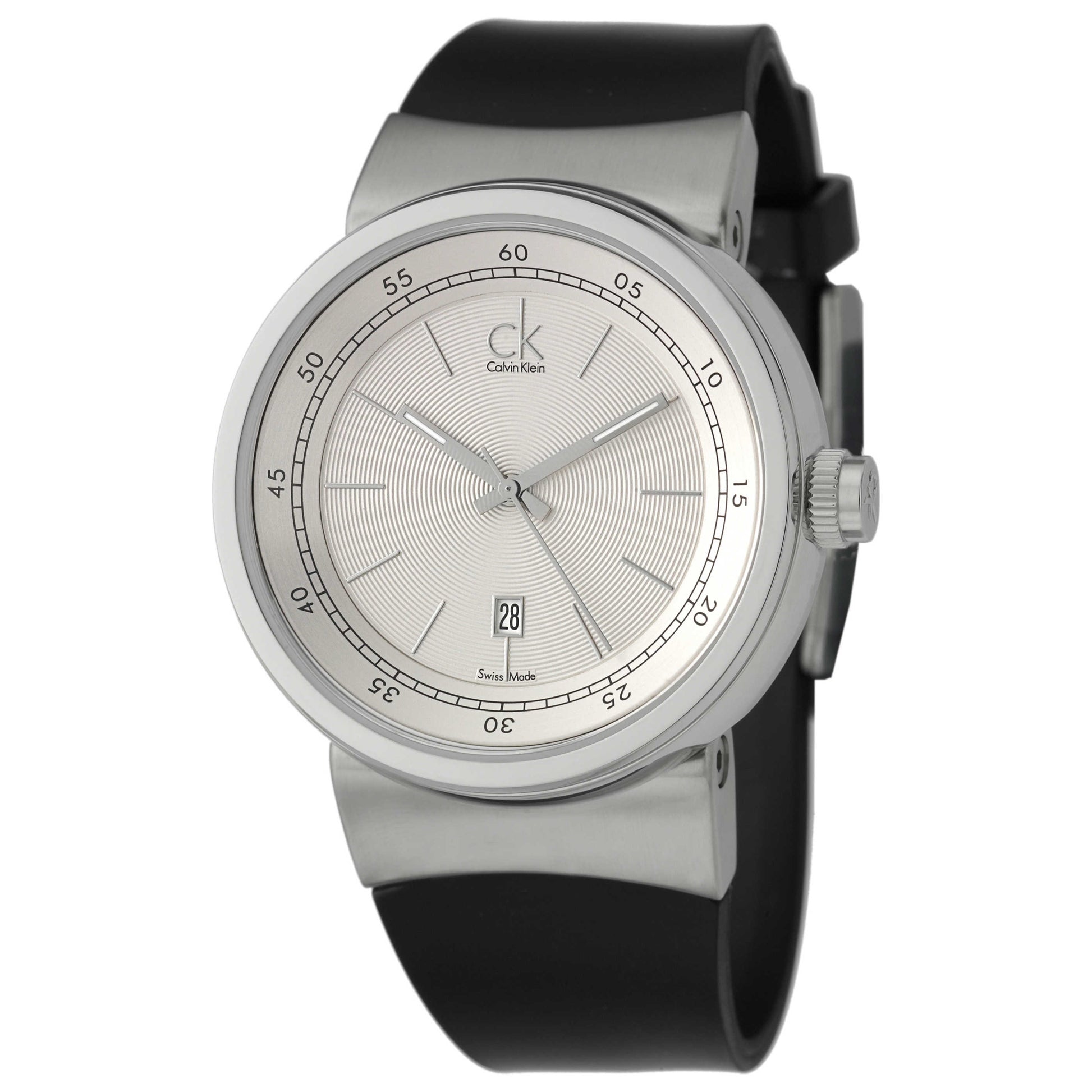 Front view of Calvin Klein Celerity Men's Swiss Quartz (Battery-Powered) Watch K7551120