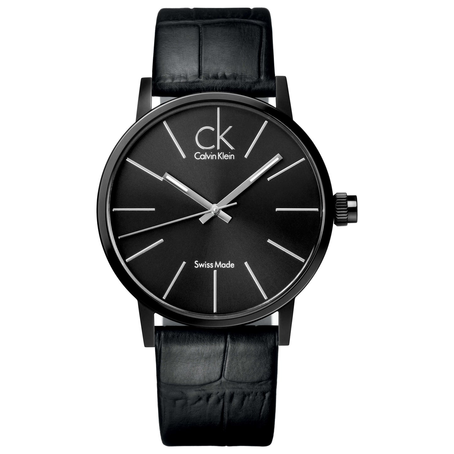 Front view of Calvin Klein Post-Minimal Men's Swiss Quartz (Battery-Powered) Watch K7621401